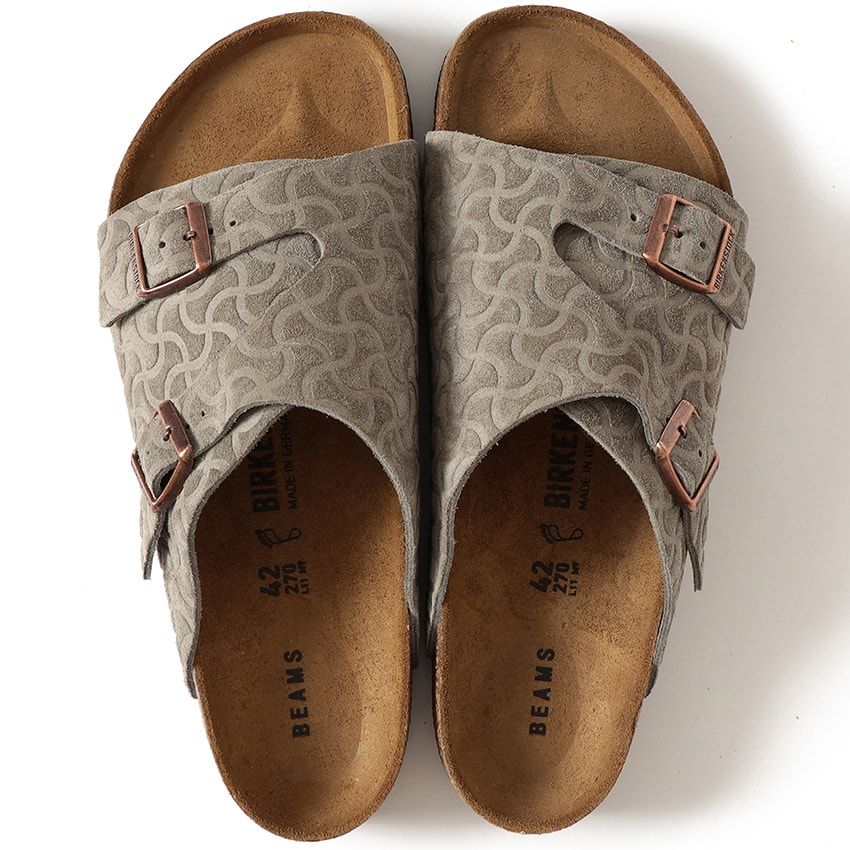 ビルケンシュトックのビームス別注「チューリッヒ」はアッパーとインソール2つの刻印に注目！ - 14枚目の画像