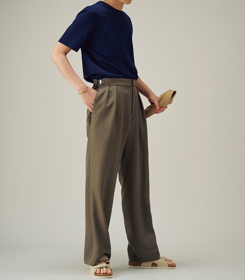 理想の“休日スラックス”は「コンテンポラリーブランド」で！実例コーデ付きで解説 - 3枚目の画像