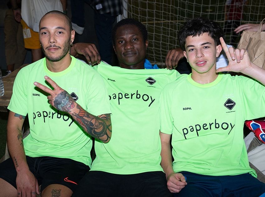 F.C.R.Bがpaperboyとコラボ！パリで開催されたフットボールイベントに豪華メンバーが参加！ - 7枚目の画像