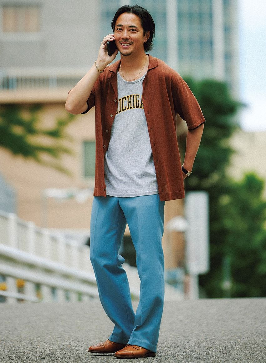 古着タンクトップを“上品に”着こなすなら？鈴木真悟さんが好例コーデを提案！ - 4枚目の画像