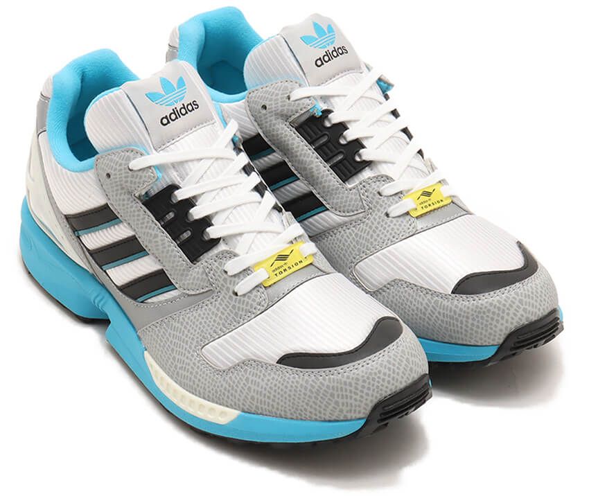 アトモス人気別注「アディダス オリジナルス」のZX8000 G-SNK。復刻カラーにアレンジを加えて登場 - 2枚目の画像