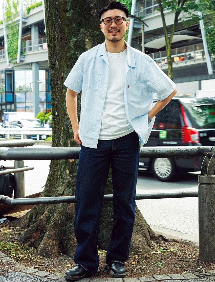 「通気性抜群のアイテム」をセンスよく着こなす11人の大人たち！夏の街角でキャッチ - 5枚目の画像