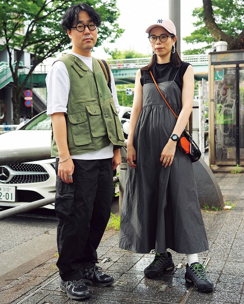 【30、40代】旬の「夏ベスト」事情を街で調査！5人のお手本コーデに見る着こなしのコツ - 5枚目の画像