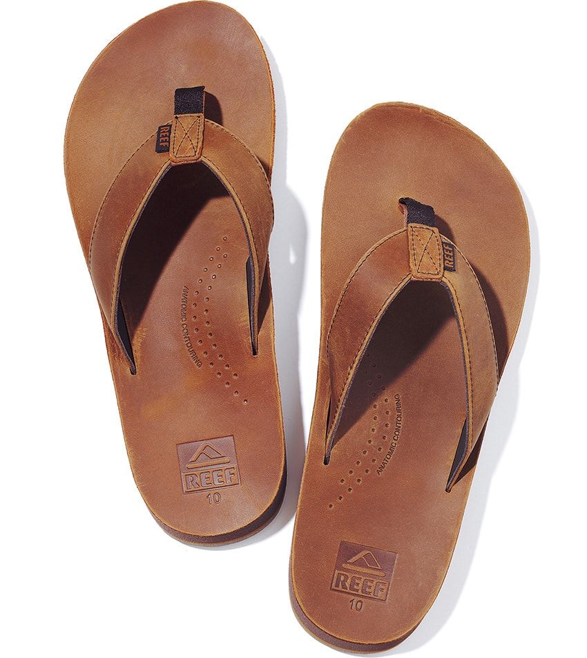 ビーサンを街で履くなら“レザー”が正解。いつもの着こなしがグッと上品に早変わり！ - 1枚目の画像