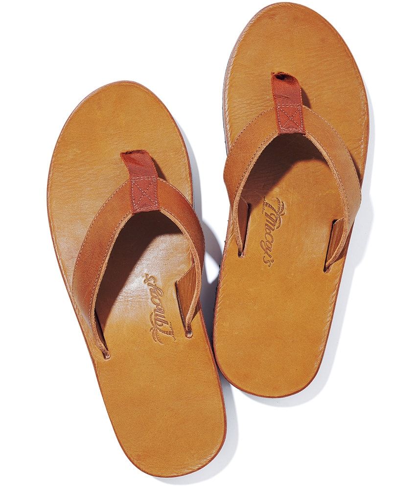 ビーサンを街で履くなら“レザー”が正解。いつもの着こなしがグッと上品に早変わり！ - 5枚目の画像