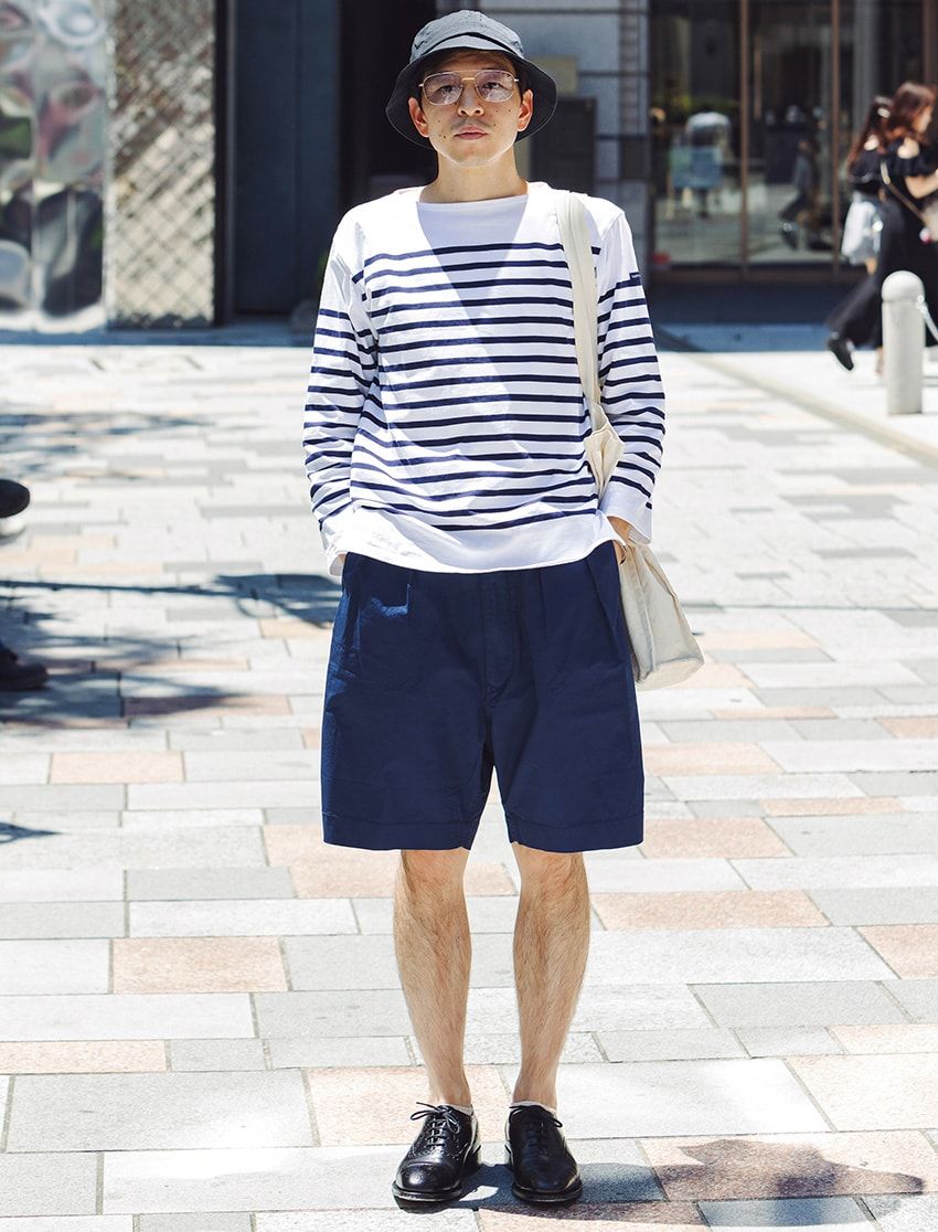 夏の大人ストリートは“ロンT×ショーツ”の西海岸スタイルで！5人の技アリな男をスナップ - 3枚目の画像