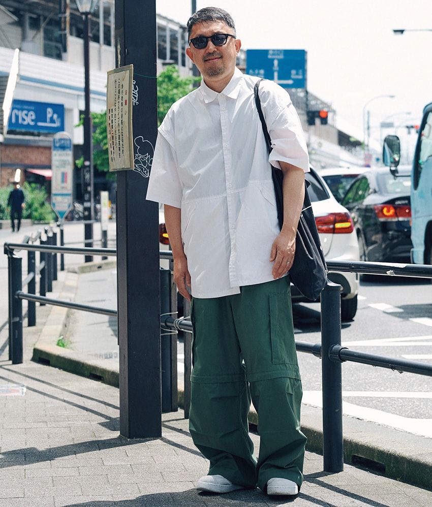 最短でコーデに統一感を！“ブランド揃え”で巧みに着こなす街角の6人 - 7枚目の画像