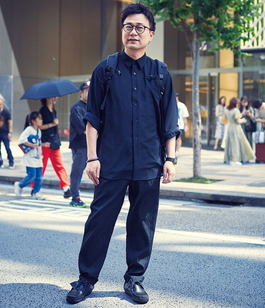 多彩な“オールブルー”コーデをイッキ見！全14名の青い男たちによる千差万別スタイル - 11枚目の画像