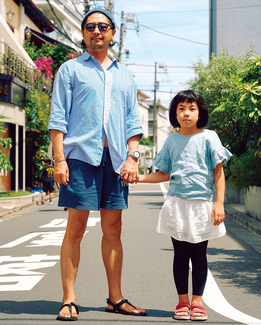街角で見つけた計14ファミリーのリンクコーデ集！ポイントは色使い