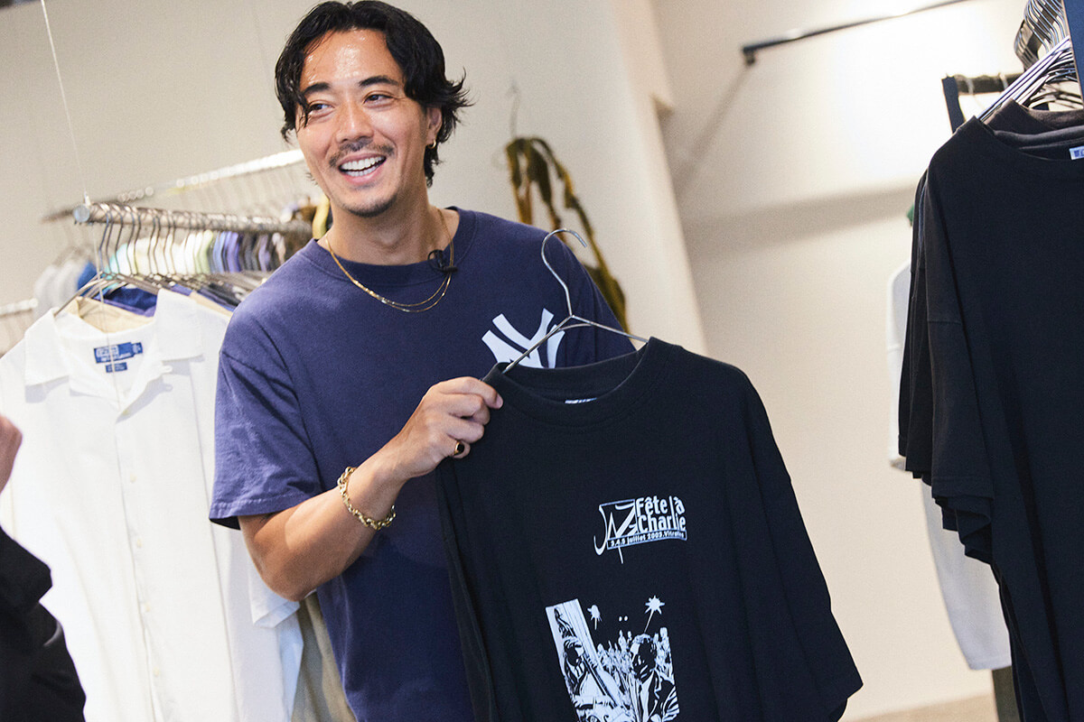 デザイナー鈴木真悟が惚れた大人のユーロ古着。初秋に使えるTシャツ