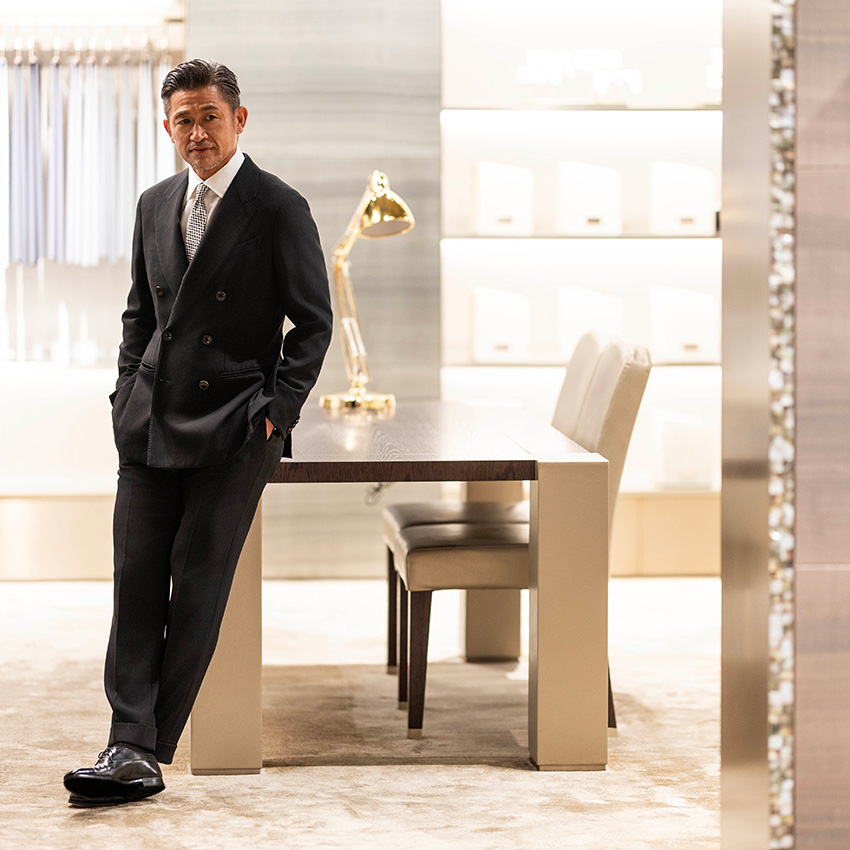 ジョルジオ アルマーニ×三浦知良】尽きることなき情熱 —THE RESOLUTE