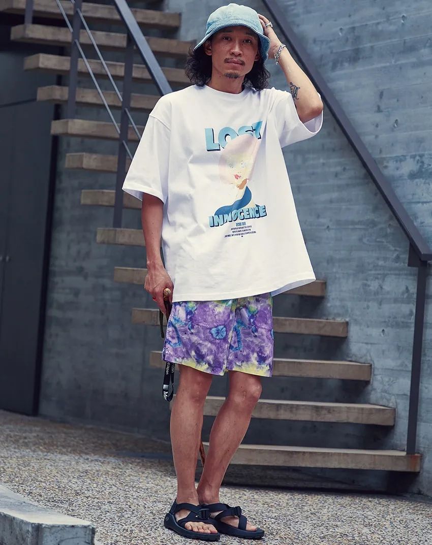 トレンドカラー、柄シャツ、ボーダーetc. 街の洒脱者が実践する「軽装が単調にならないコーデ術」 - 8枚目の画像