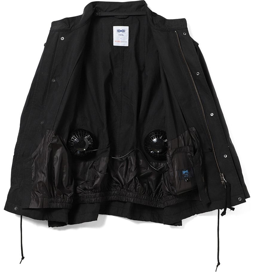 ファン付き作業着の“空調服”がビームス デザインによってミリタリーライクな日常着に！ - 9枚目の画像