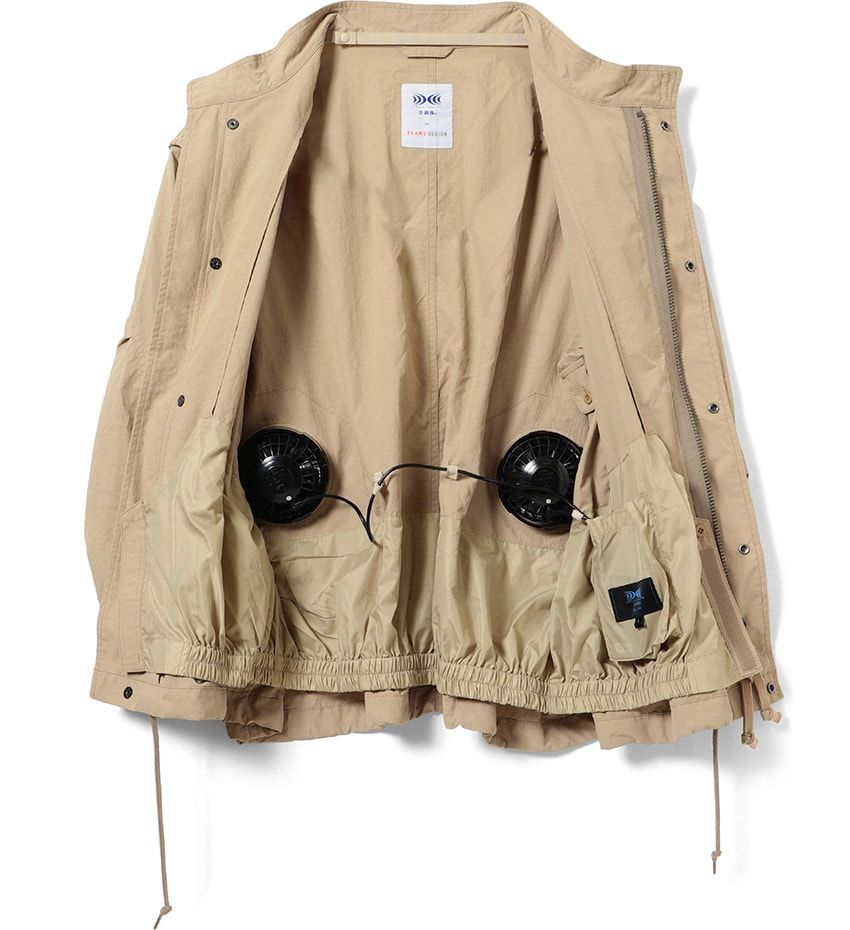 ファン付き作業着の“空調服”がビームス デザインによってミリタリーライクな日常着に！ - 10枚目の画像