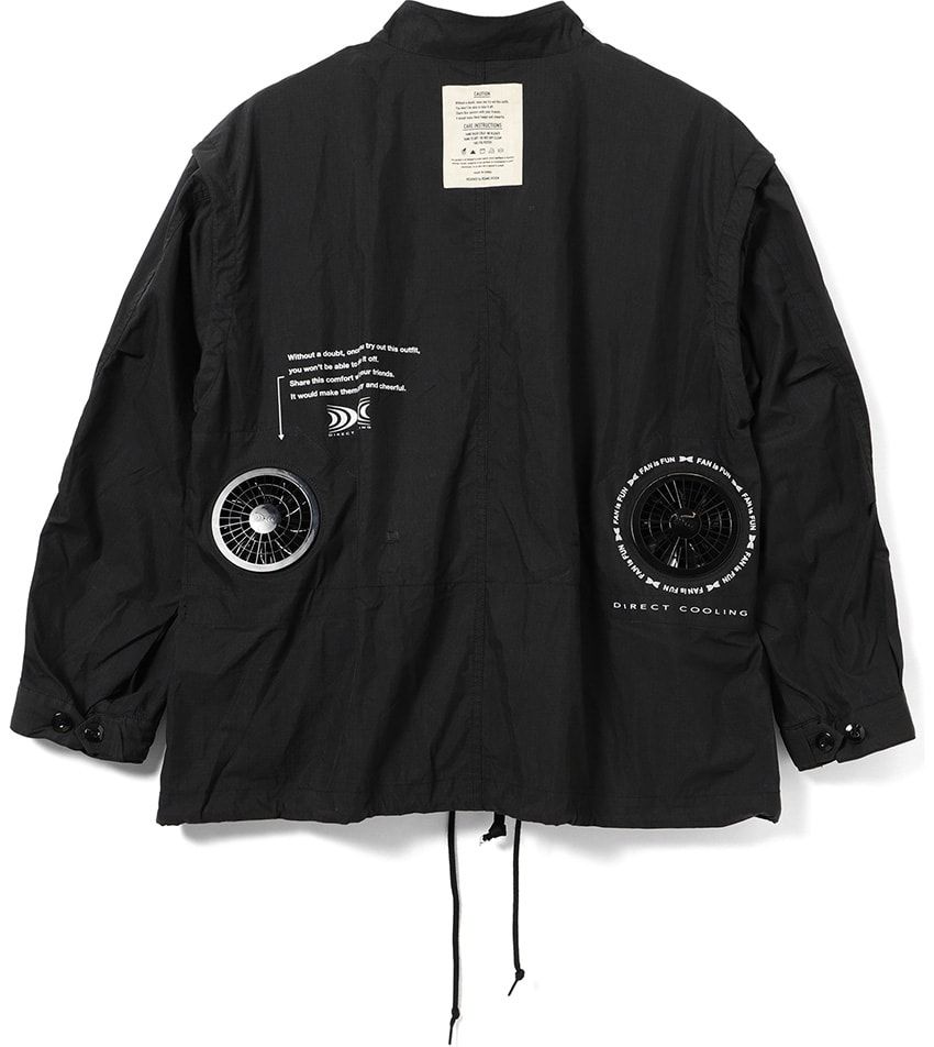 ファン付き作業着の“空調服”がビームス デザインによってミリタリーライクな日常着に！ - 2枚目の画像