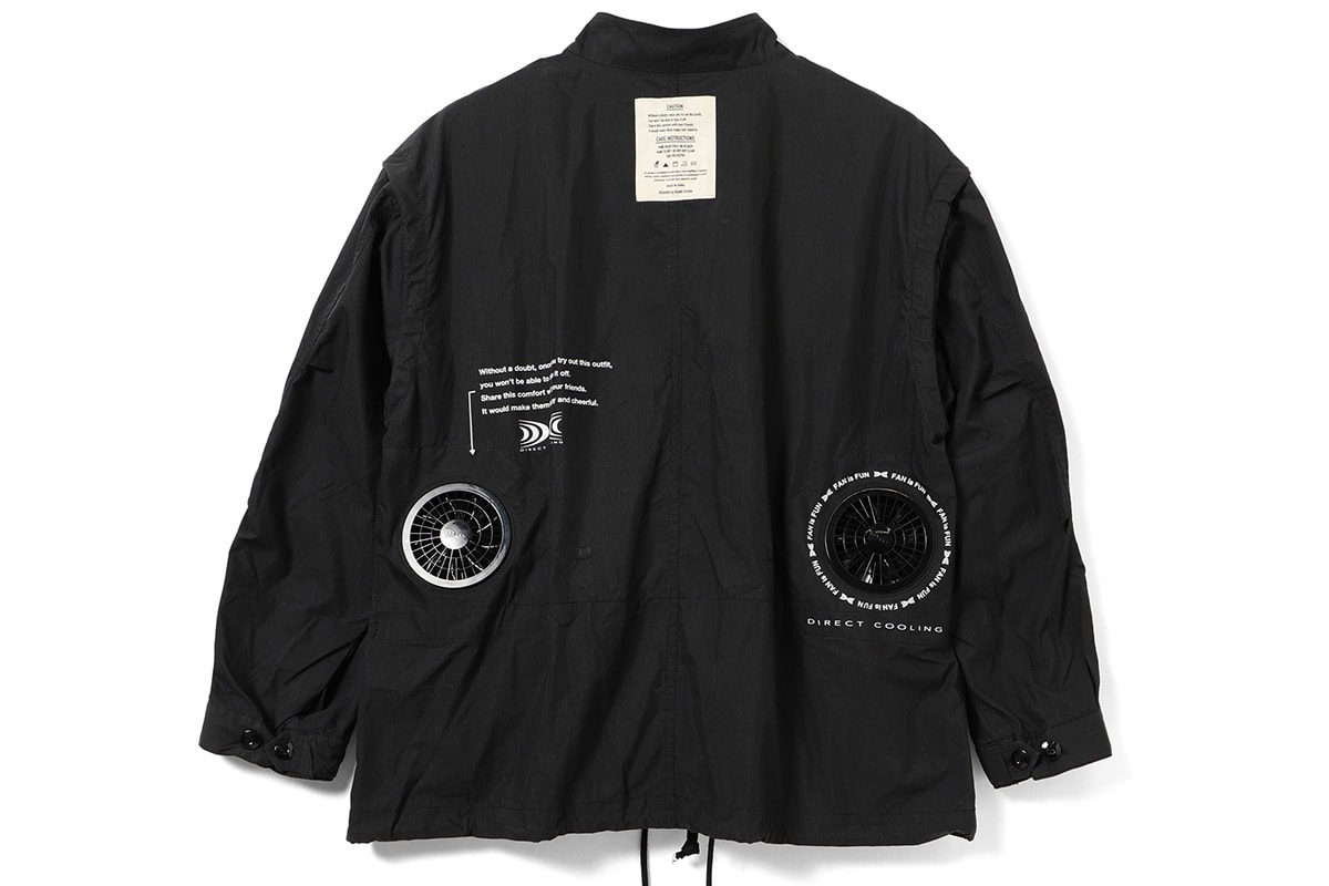 ファン付き作業着の“空調服”がビームス デザインによってミリタリー
