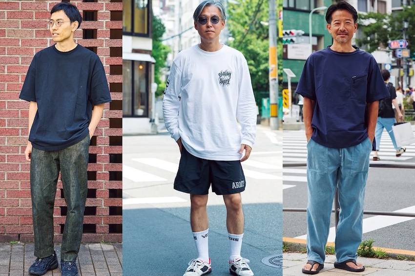 スナップで見つけた「ラクしてお洒落」な方程式！ロンT×ショーツ