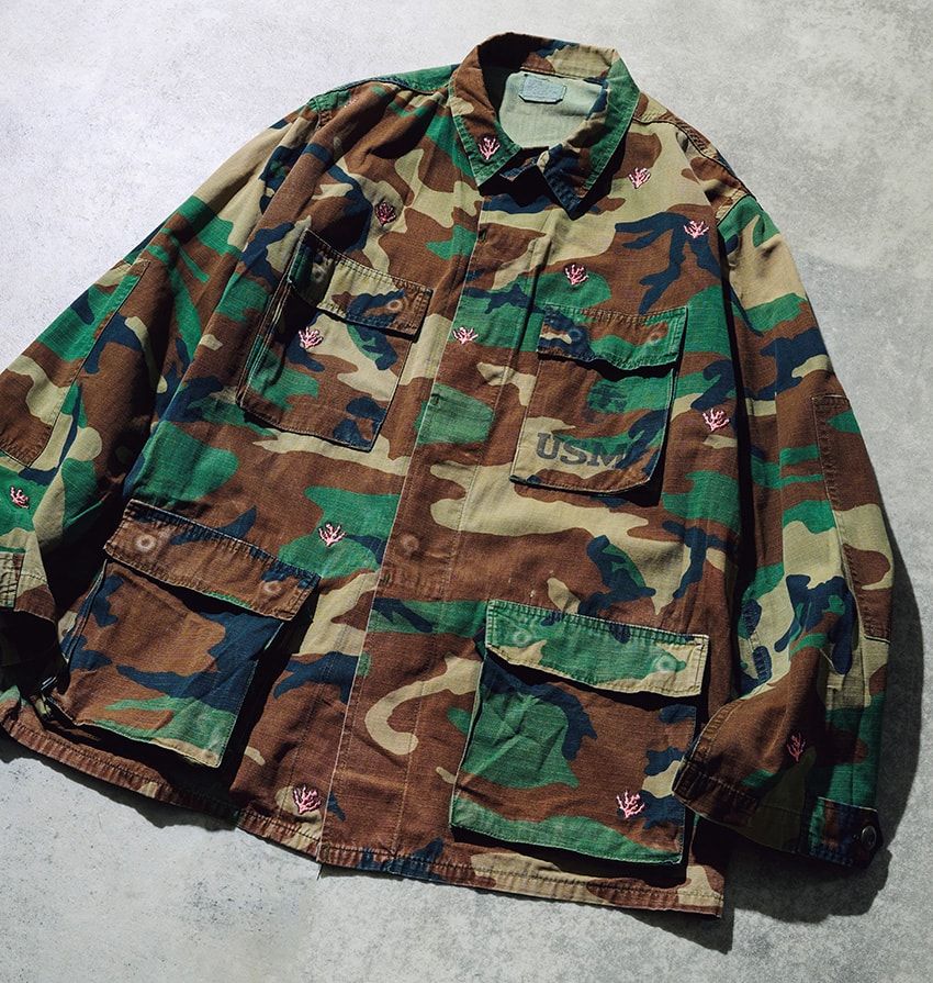 古着“BDUジャケット”をオーシャンズが別注！「フジクラスポーツ」と作った“環境問題と闘うための服” - 3枚目の画像