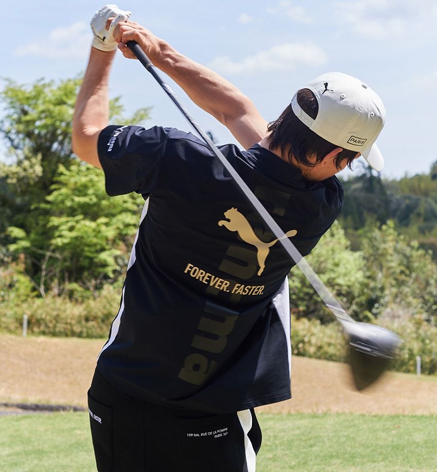 熊谷隆志氏がディレクションを務めるレノマ ゴルフとプーマの初タッグ魅せる、大人なゴルフスタイル - 5枚目の画像