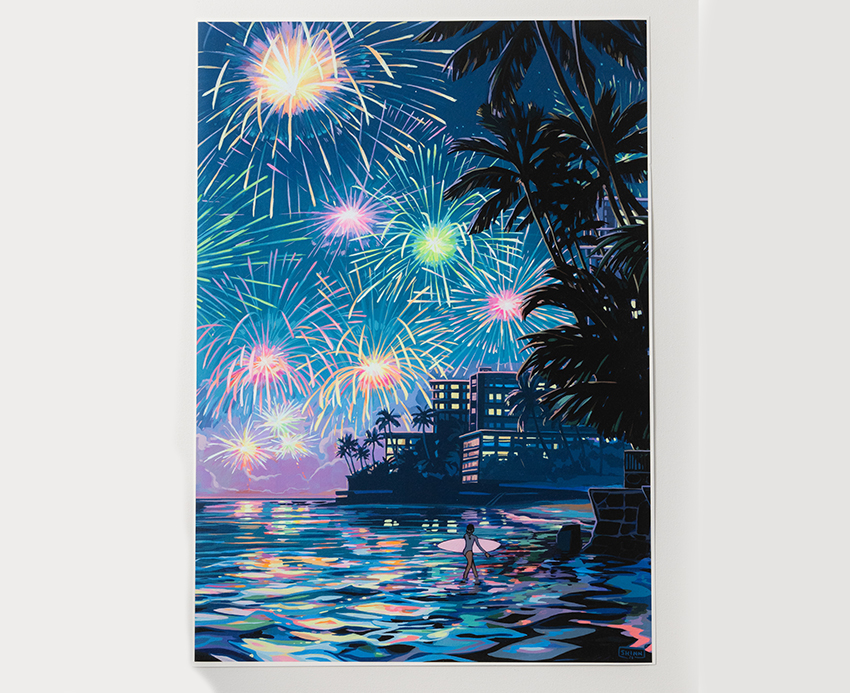 1名にプレゼント】カラフルなハワイ風景を、自然体で描くクリスティ