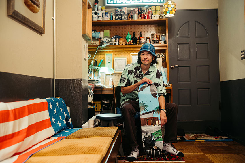 CHALLENGER」デザイナー・田口悟さんの空間遍歴。アメリカンガレージに