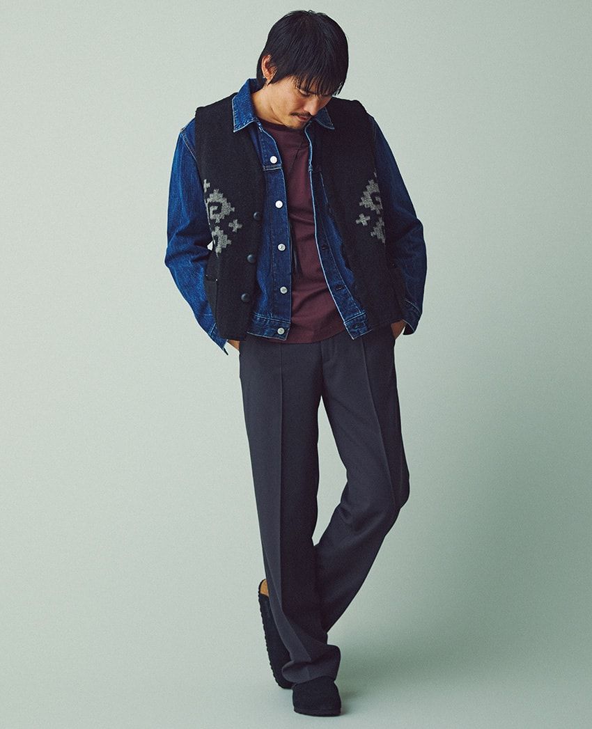 ベテランスタイリストによる“デニムジャケット”コーデ集！菊池陽之介さん、荒木大輔さんも登場 - 6枚目の画像