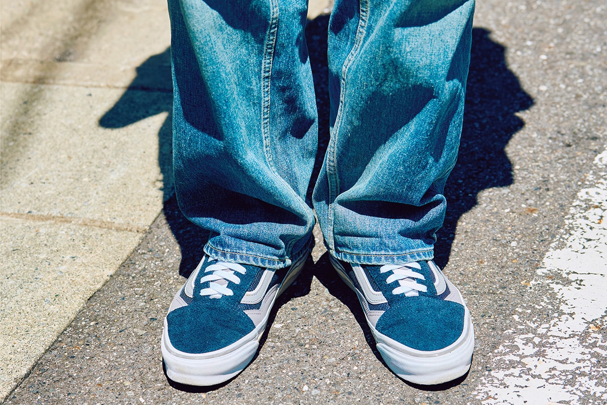 90-00 vans デニム カラーパンツ