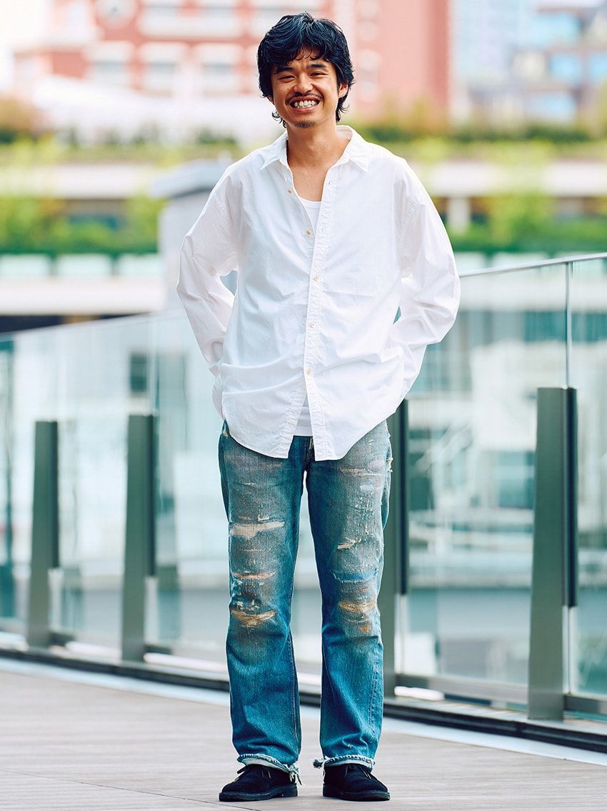 相性抜群の“デニム×クラークス”！お手本コーデをデニム好き業界人が披露 - 4枚目の画像