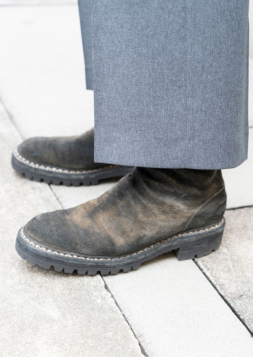 黒ブーツが似合う3人の男たちをスナップで。レッドウィング、古着etc.愛用品と履きこなし方を解説！ - 6枚目の画像