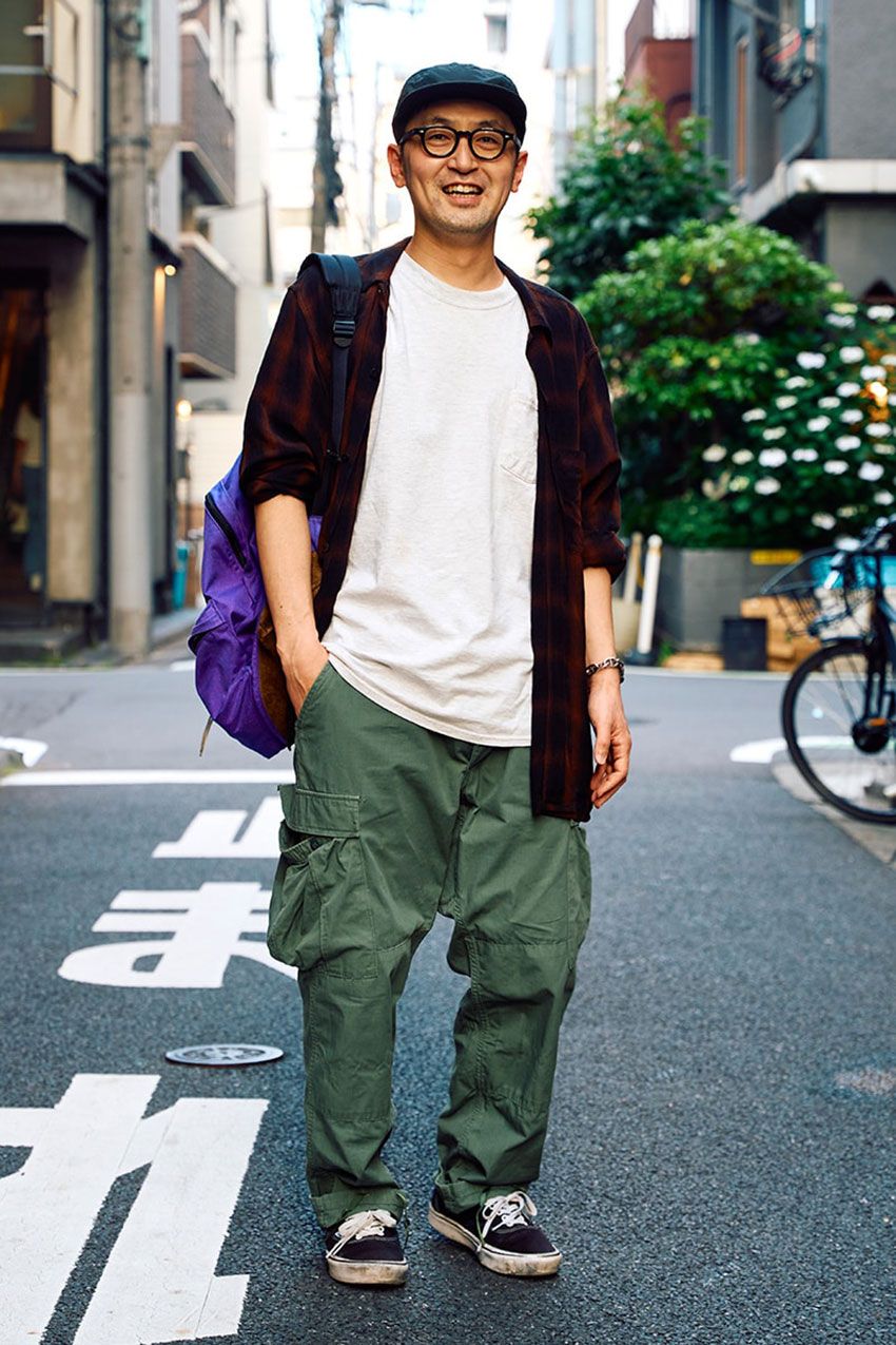 カジュアルコーデに相性抜群！ 大人のバックパックスタイルを3人の街角スナップで - 4枚目の画像