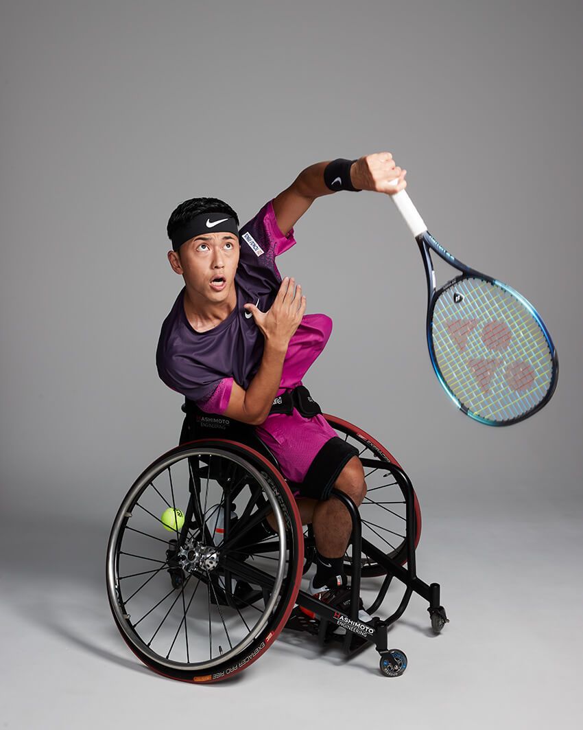 小田凱人「車椅子テニスをもっと格好良く表現したい」OCEANS AWARD受賞者インタビュー - 4枚目の画像