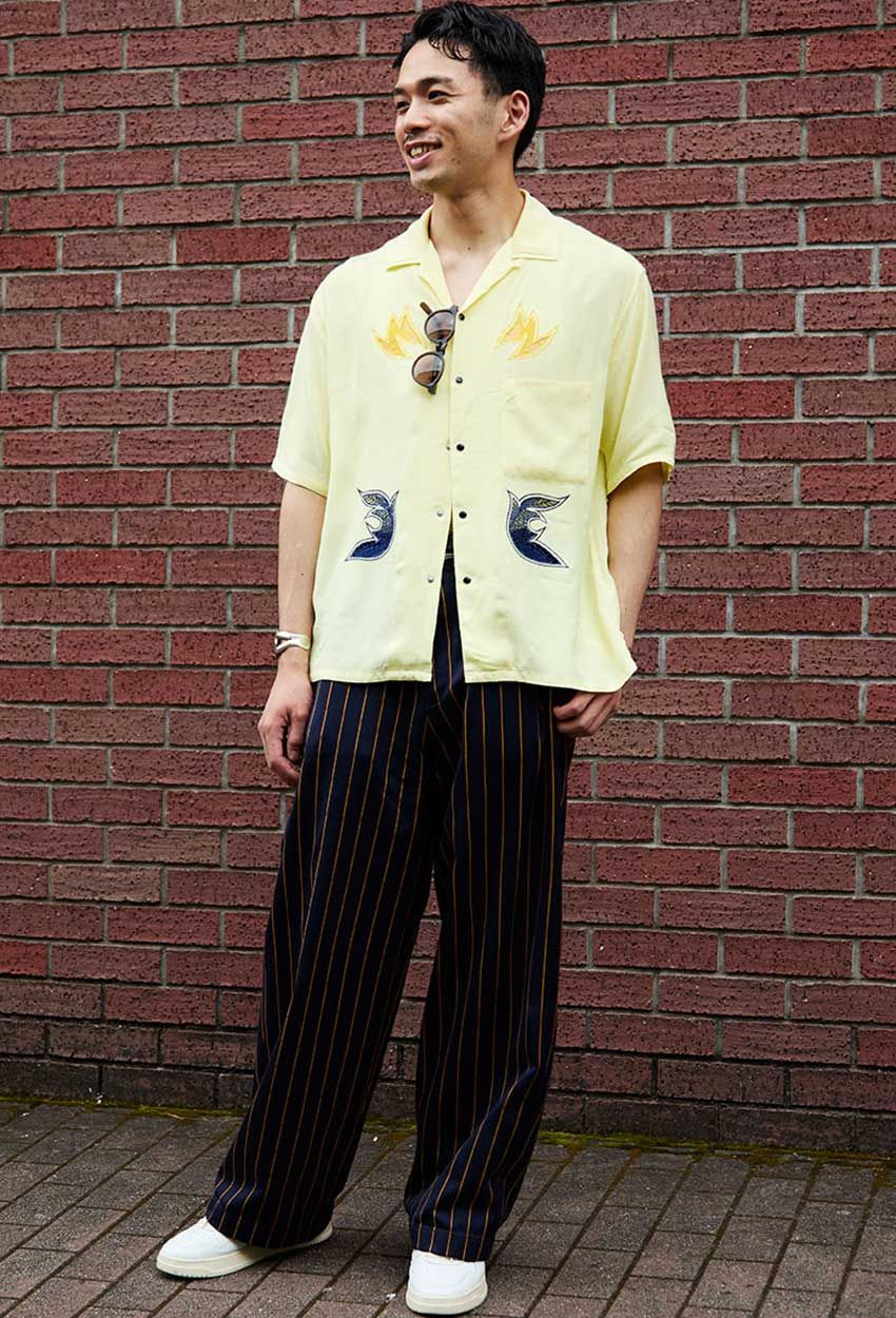 20、30代の「太パン」コーデ。スナップで発見した雰囲気◎な3人の男たち - 7枚目の画像