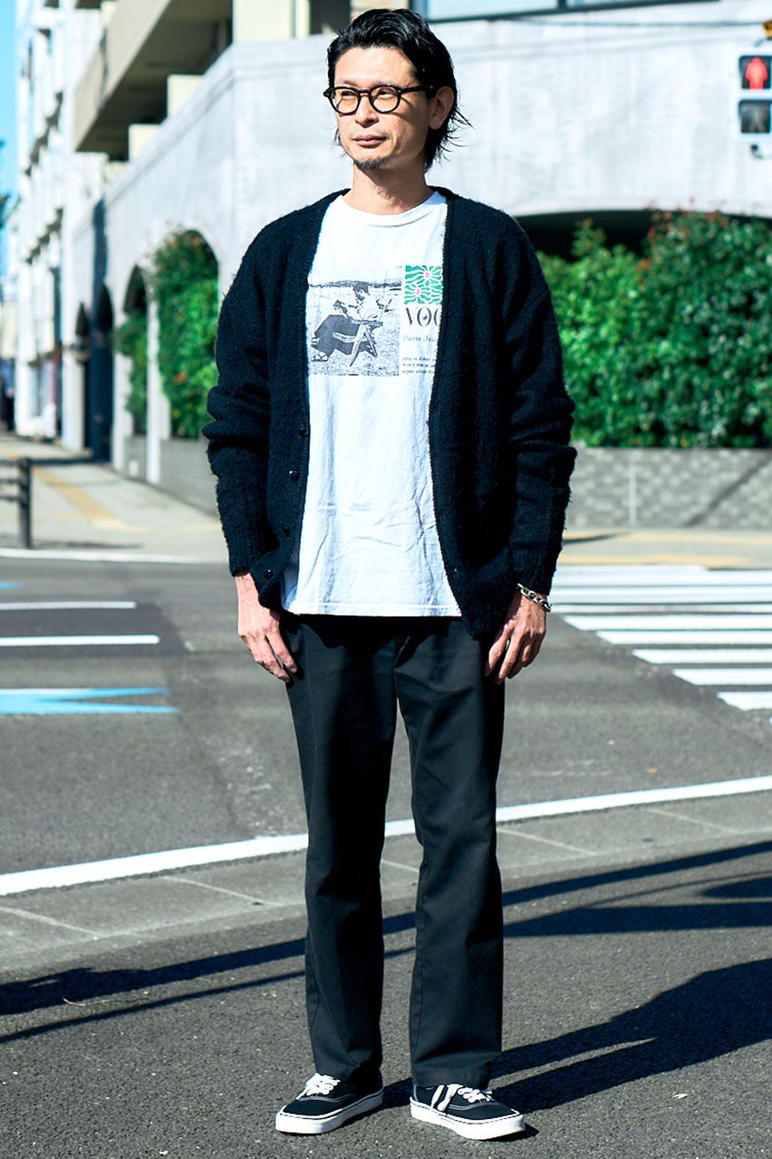 ヴァンズとパンツの“距離感”問題。街角の3人に見る「ワンクッション」の好サンプル - 2枚目の画像