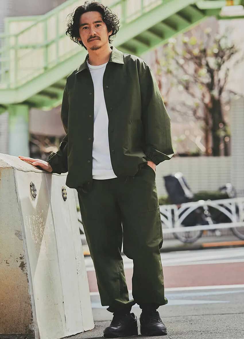 OCEANS ロンハーマン扱 TONY LIKE A STREET コーチ ジャケット