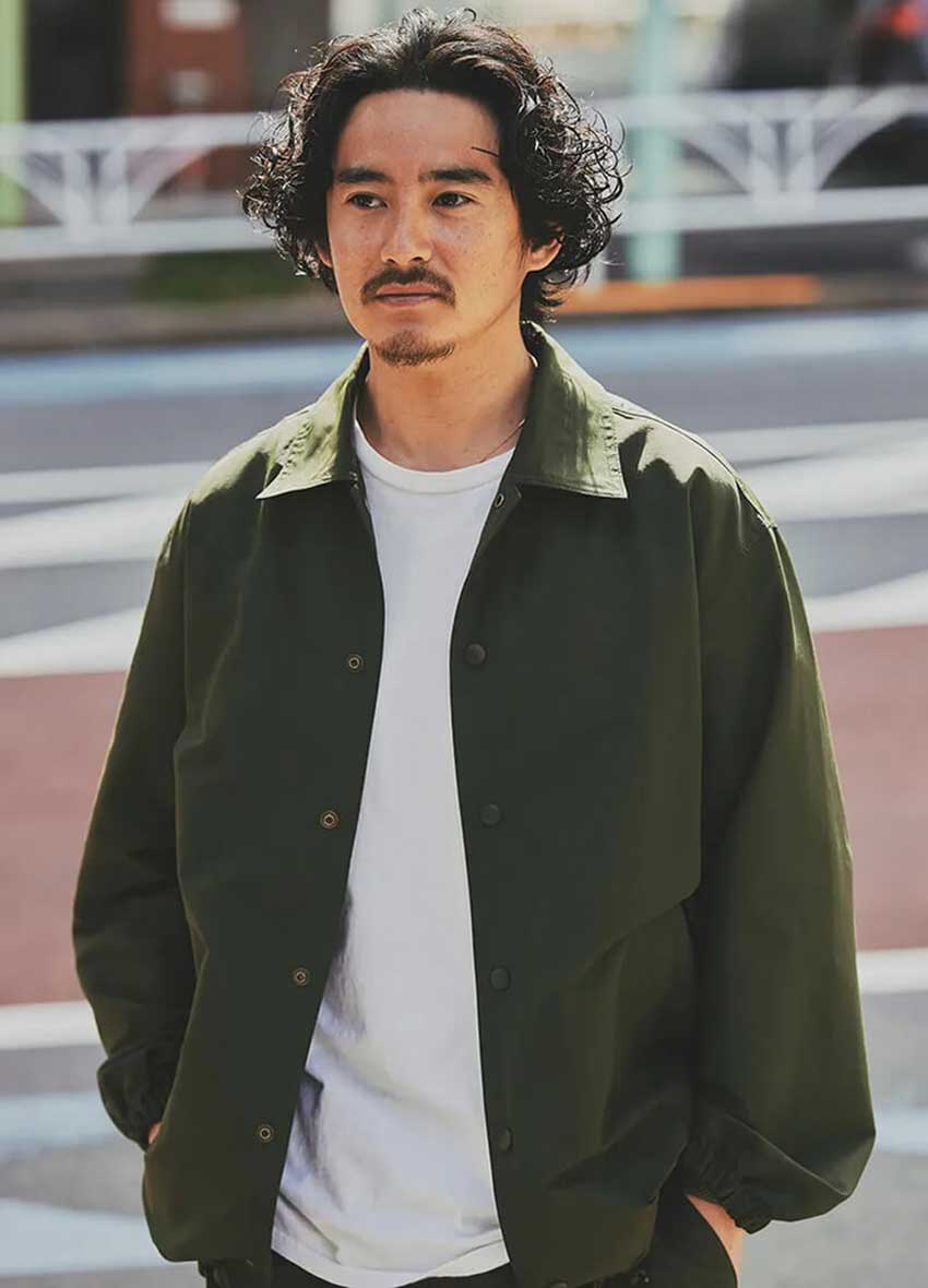OCEANS ロンハーマン扱 TONY LIKE A STREET コーチ ジャケット