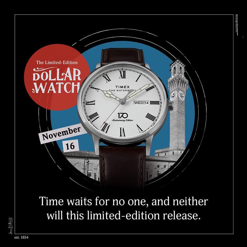 「タイメックス」公式から“170円”の時計が65本限定販売！そこに隠されたストーリーとは - 1枚目の画像
