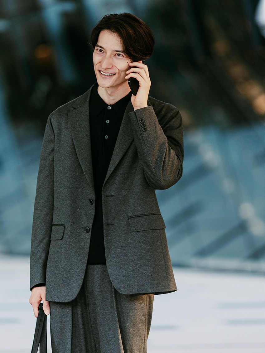 無敵の汎用性を誇る、グリーンレーベル リラクシングの「ジャケパンセットアップ」 - 4枚目の画像