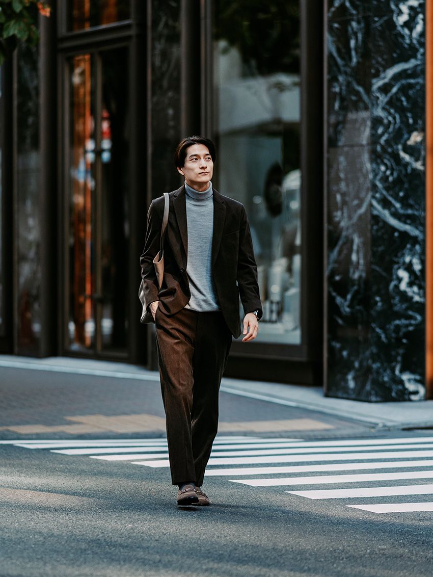 無敵の汎用性を誇る、グリーンレーベル リラクシングの「ジャケパンセットアップ」 - 14枚目の画像