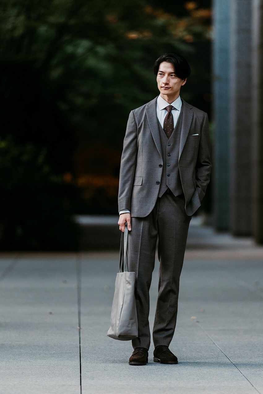 無敵の汎用性を誇る、グリーンレーベル リラクシングの「ジャケパンセットアップ」 - 8枚目の画像