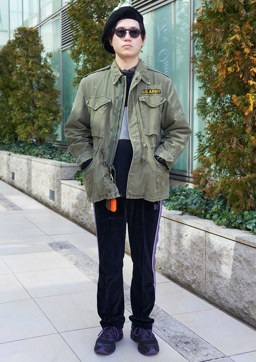 【30、40代】ミリタリーJKTはやはりカーキ支持者が多数！ 武骨だけど格好良い3人のコーデ例 - 8枚目の画像