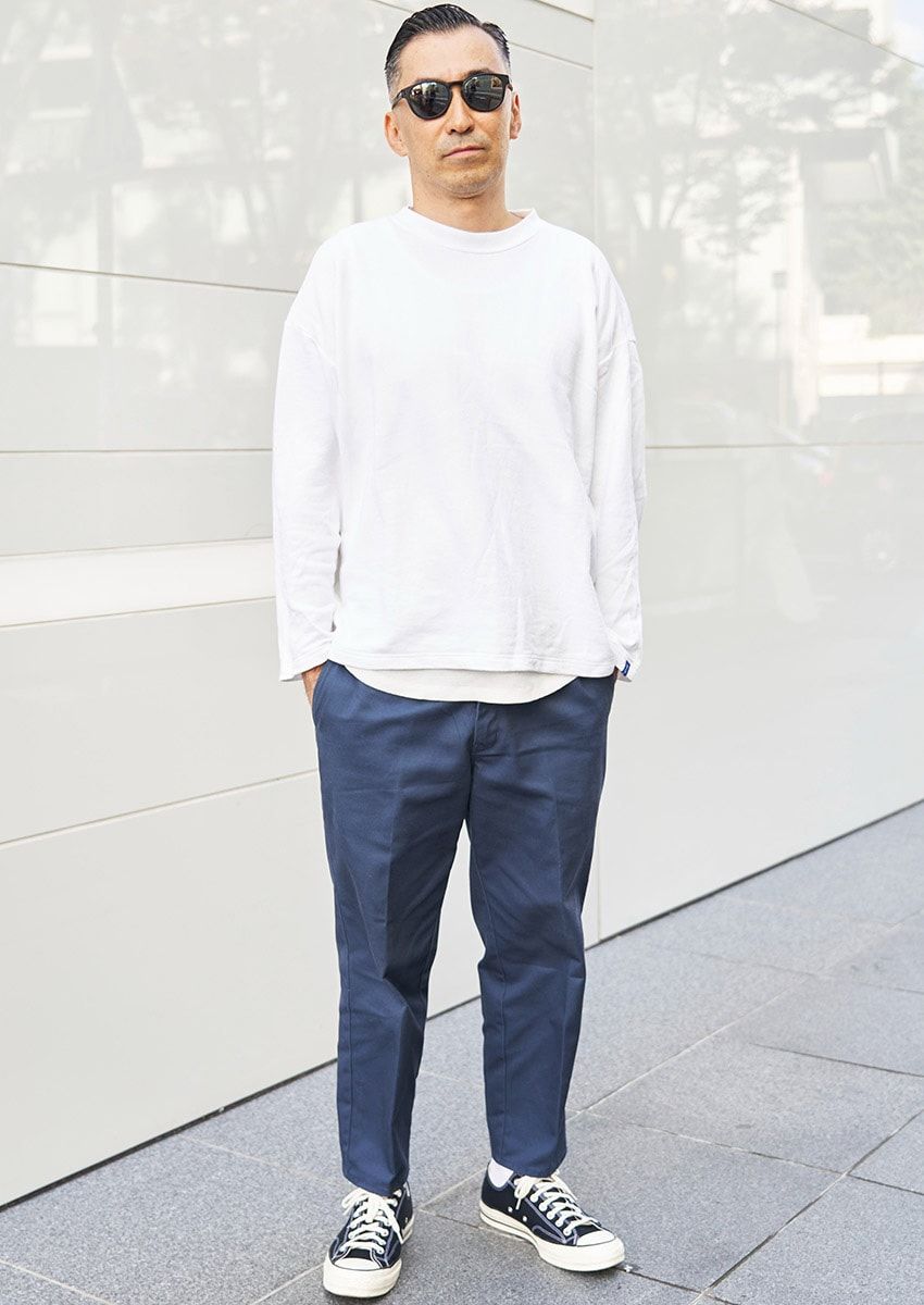 これ一本で“落ち着き”をゲット！クリース入りパンツで仕上げた大人カジュアル3選 - 2枚目の画像