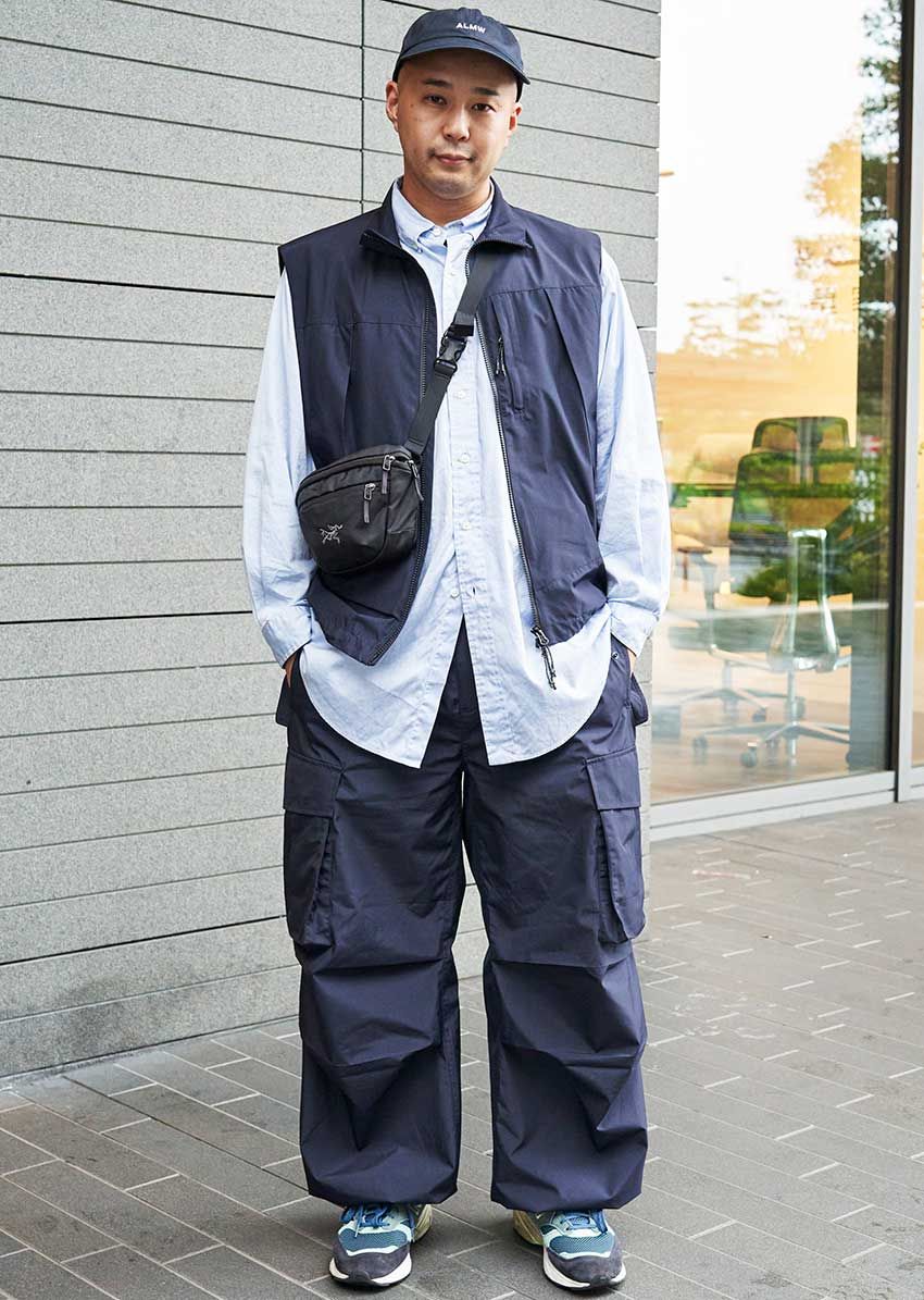 3人の洒落者が実践した「バギーパンツ」攻略法！ 極太でも“キチンと見え”するコーデ術 - 11枚目の画像