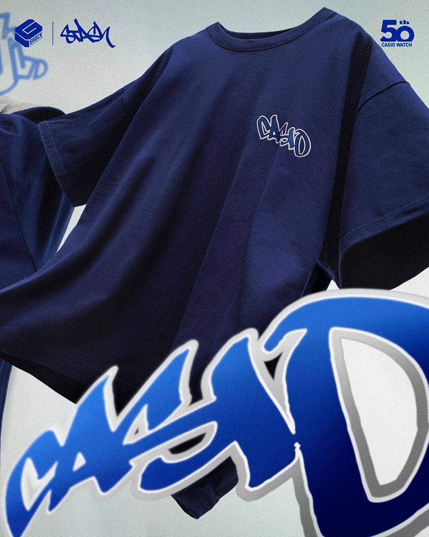 カシオ時計事業50周年を祝う“着るGショック”。新作はグラフィティ界の伝説「STASH」コラボ - 17枚目の画像