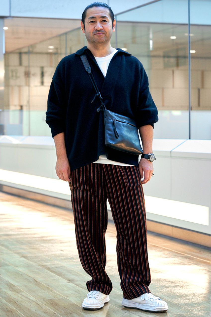 ボトムスに「ストライプパンツ」で脱マンネリ！コーデに上手く落とし込んだ3人をスナップで！ - 8枚目の画像