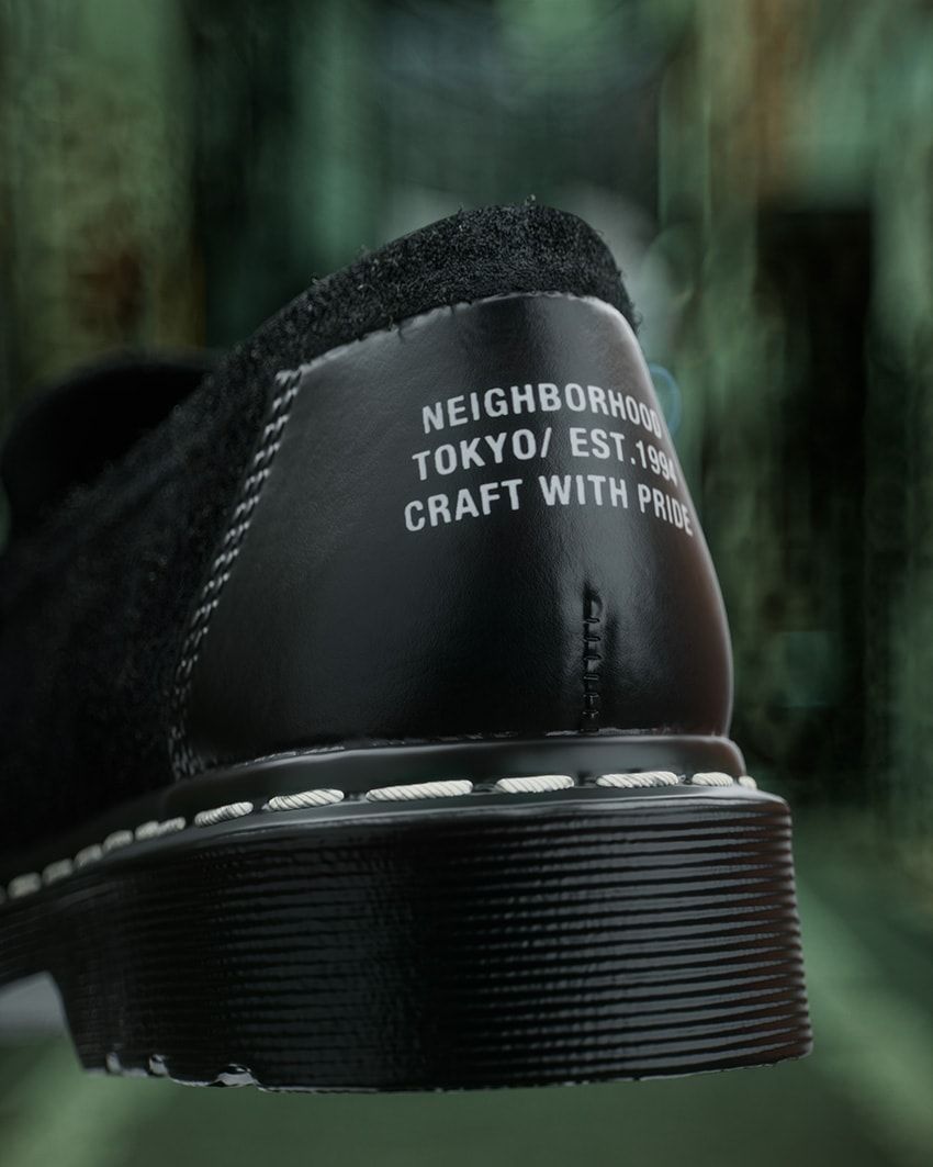 「ネイバーフッド × ドクターマーチン」第3弾！ローファーと4アイレットシューズが登場 - 1枚目の画像