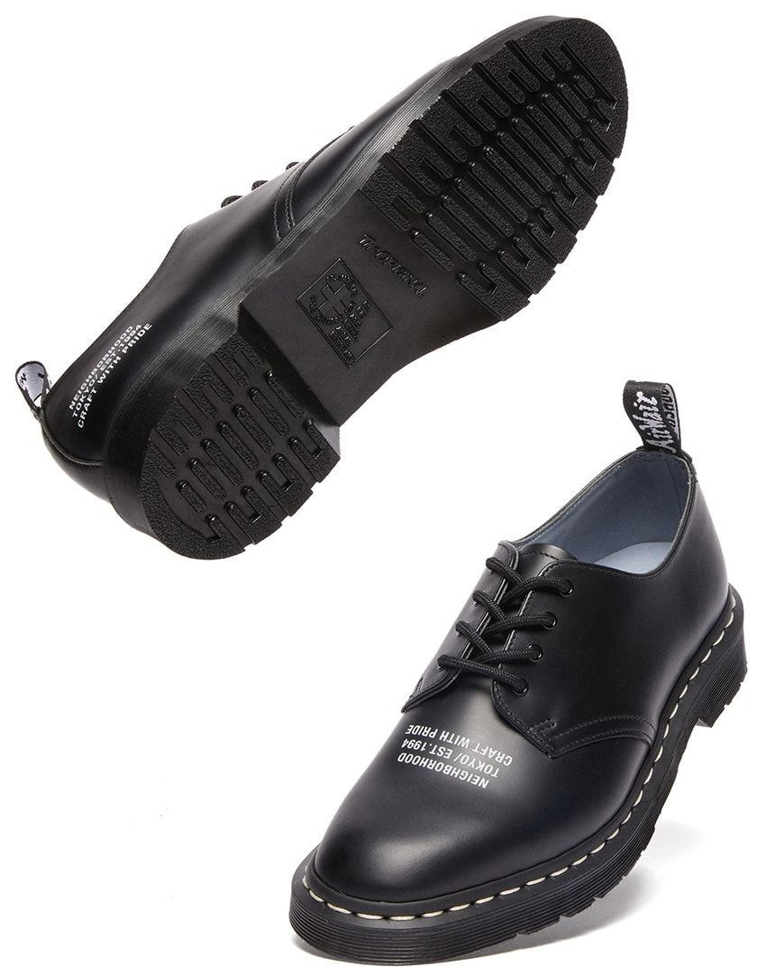 「ネイバーフッド × ドクターマーチン」第3弾！ローファーと4アイレットシューズが登場 - 12枚目の画像