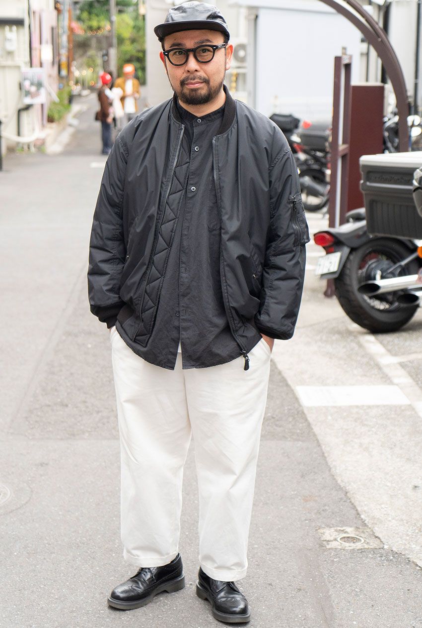 ミリタリーアウターの定番「MA-1」の着こなし3例。洒落者たちのテクニックを大公開 - 8枚目の画像