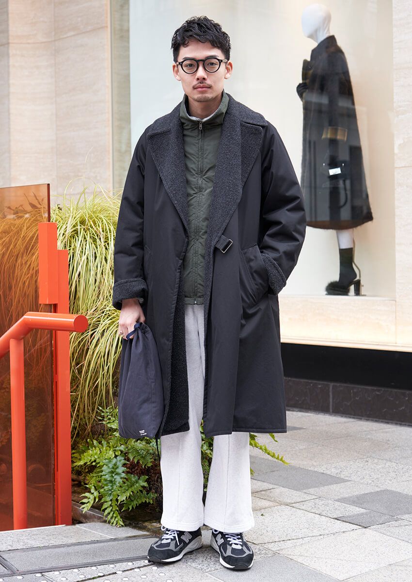 好相性“ロングコート×インナーダウン”。長短のバランス感覚で洗練さを纏った3好例 - 7枚目の画像