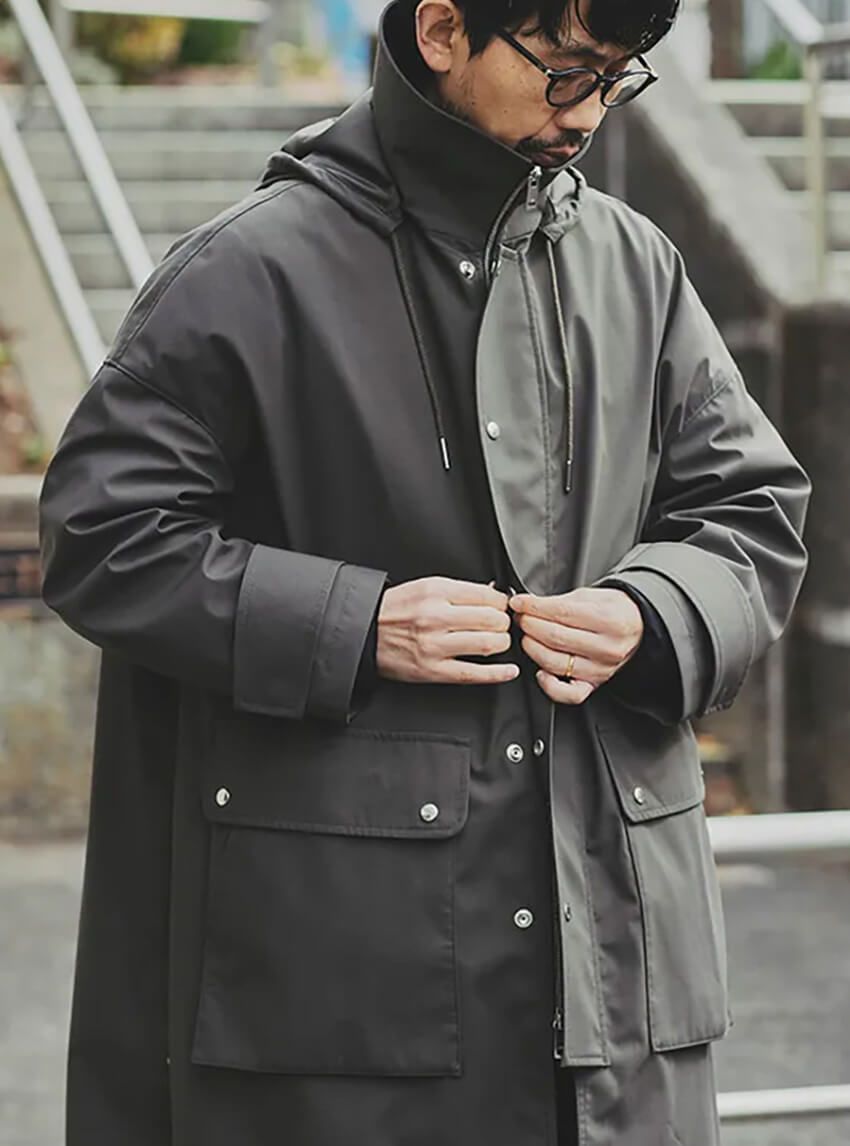 好相性“ロングコート×インナーダウン”。長短のバランス感覚で洗練さを纏った3好例 - 8枚目の画像