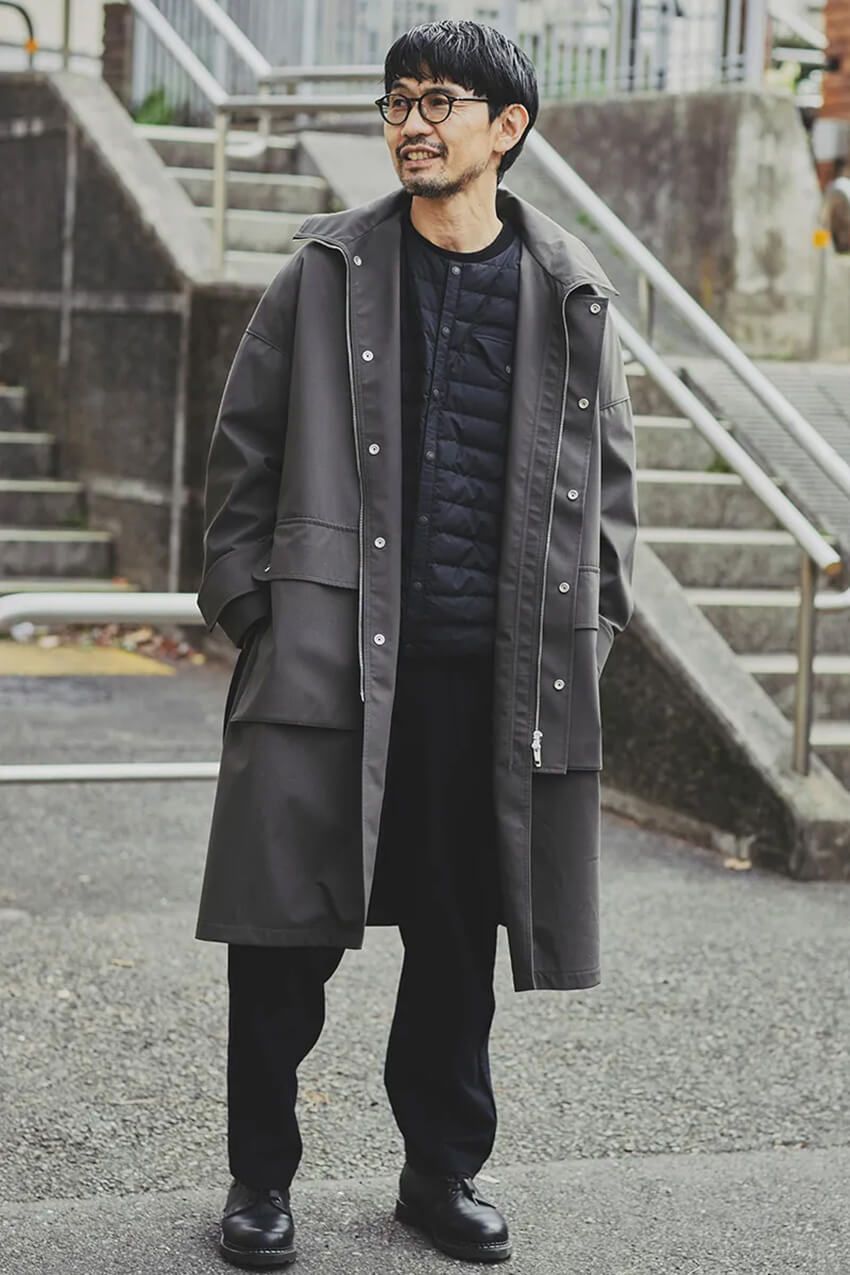 好相性“ロングコート×インナーダウン”。長短のバランス感覚で洗練さを纏った3好例 - 13枚目の画像